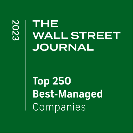 nucor awarded 2023 wall street journal top 250 best-managed companies