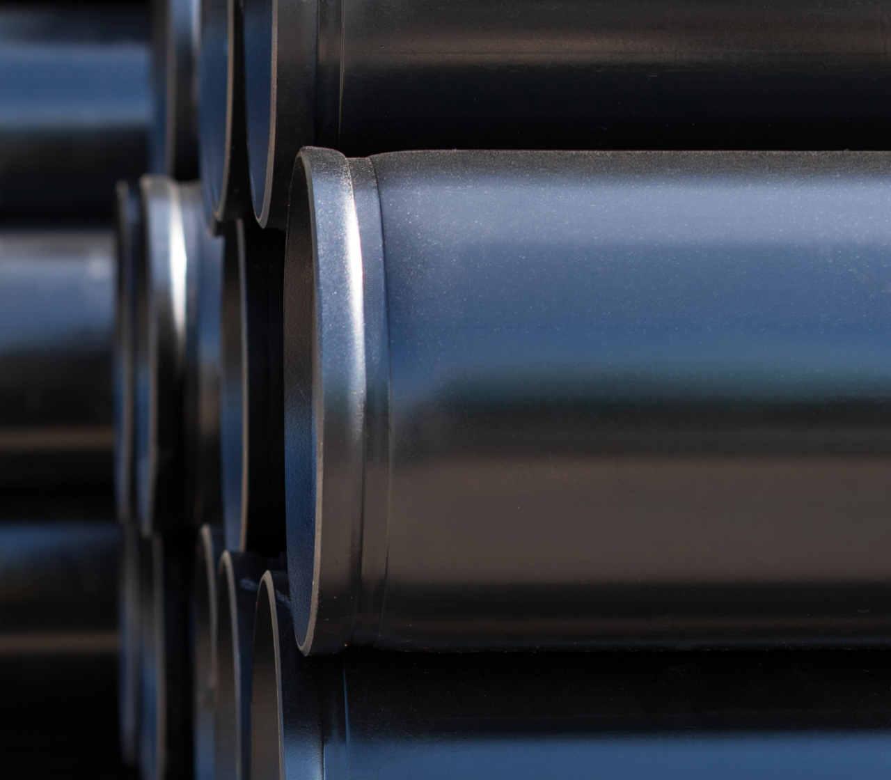 Photo of nucor tested and sprinkler steel pipe
